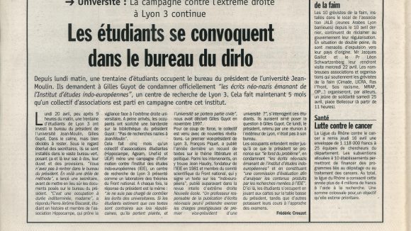 Lyon Capitale N°168 du 22 au 28 avril 1998 p.4