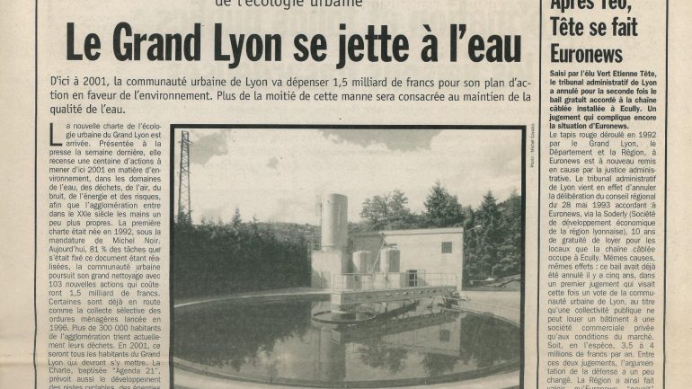 Lyon Capitale N°166 du 8 au 14 avril 1998