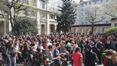Mobilisation étudiante à Lyon 2 © TF