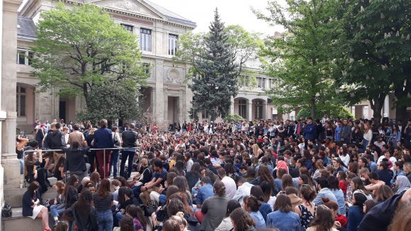 AG à Lyon 2 le 23/04/2018 - © Elie Guckert