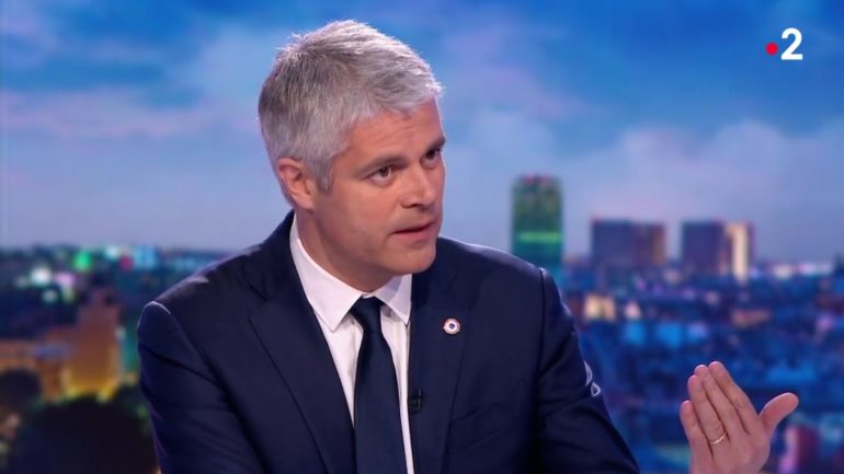 Laurent Wauquiez au 20H de France 2 le 16/04/18