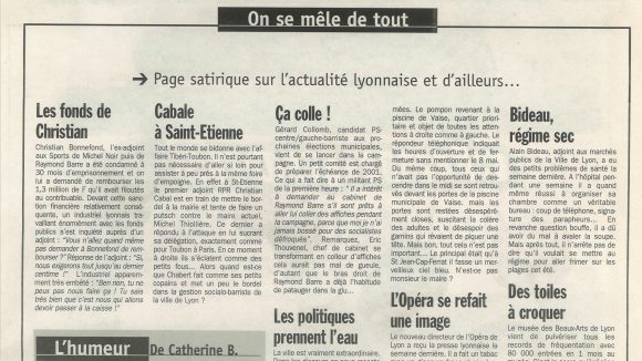 Lyon Capitale N°171 du 13 au 19 mai 1998 p 23