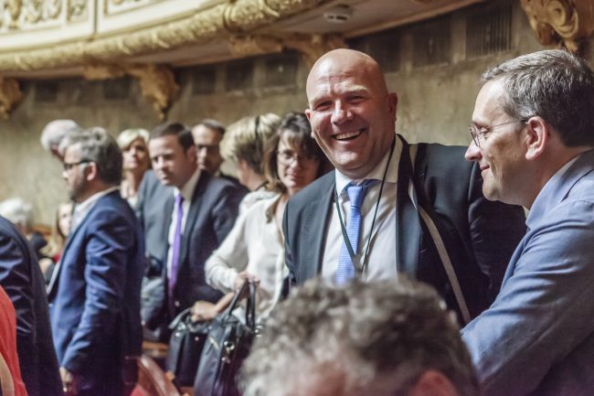 Le député du Rhône Bruno Bonnell, à l'Assemblée nationale, le 27 juin 2017 © Tim Douet