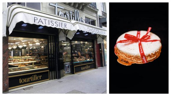 La vitrine et la spécialité de Tourtiller, le saint-pothin © Tim Douet (montage LC)