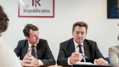 Les élus LR Stéphane Guilland et Philippe Cochet en juin 2018 © Tim Douet