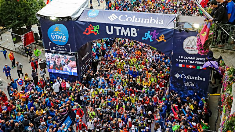 Départ de l'UTMB 2017 © Alexandre Girbal