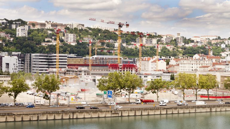 Chantier de la 2e phase de la Confluence – Lyon, juillet 2016 © Tim Douet