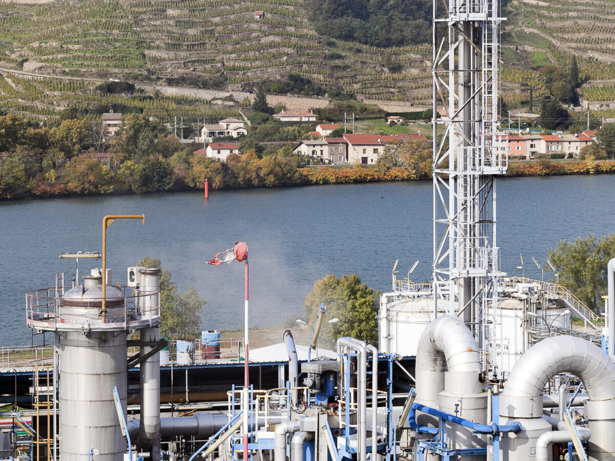 Usine pollution