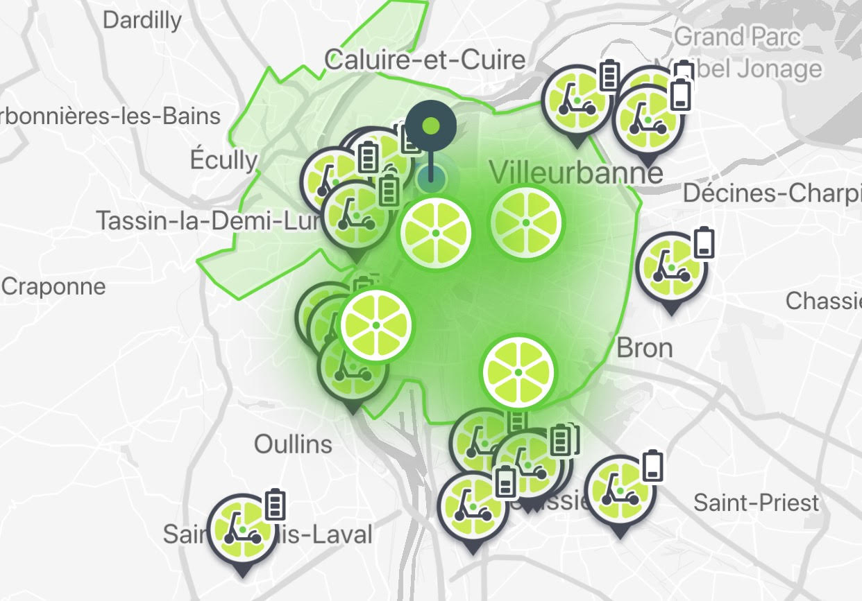 Lime garer sa hors zone à Lyon peut coûter cher Lyon