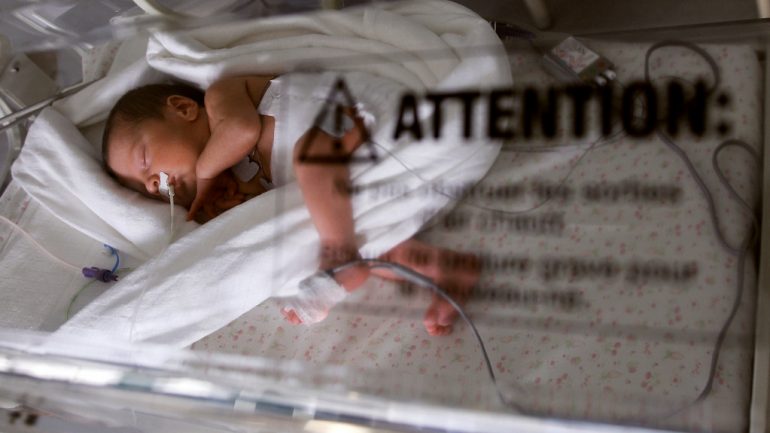 Illustration maternité © Frederick Florin / AFP