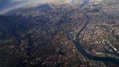 Lyon vu d’avion © P. Laplace