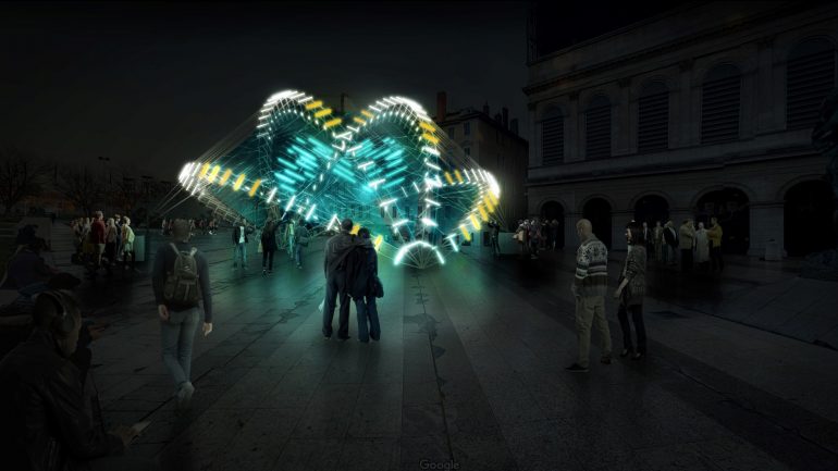 Fête des lumières 2018 – Abyss, place Louis-Pradel (prévisualisation) © Nicolas Paolozzi / RDV Collectif