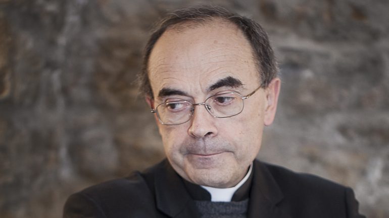 Le cardinal Philippe Barbarin, à Lyon, en 2013 © Tim Douet