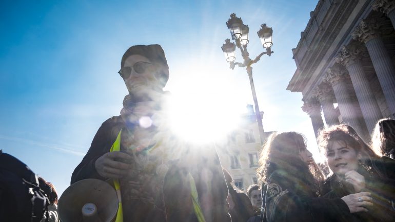 Gilets Jaunes 1000 Personnes Manifestent à Lyon Pour Lacte 22