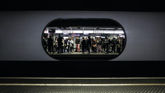 Métro de Lyon, la station Bellecour – Mars 2019 © Antoine Merlet