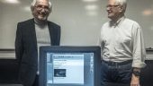 Daniel Charnay et Wojciech Wojcik derrière le premier site Web français
