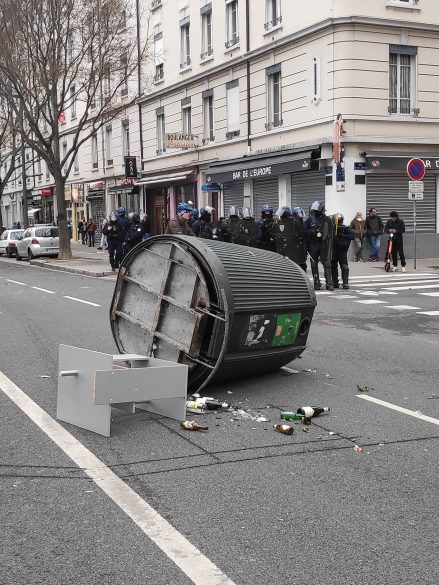 Acte XVII des Gilets jaunes - Lyon, le 9 mars 2019 © Thomas Frénéat