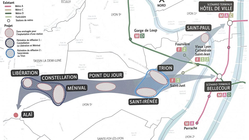 Tout ce qu’il faut savoir sur le futur métro E de Lyon - Lyon Capitale