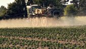 Epandange de pesticides dans le nord de la France en 2012 © Philippe Huguen / AFP