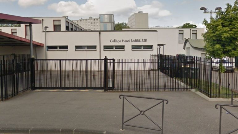 Collège Henri Barbusse de Vaulx-en-Velin (© Google Street View)