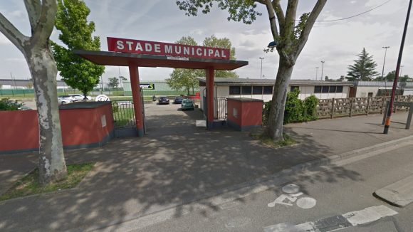 Le stade Francisque-Jomard, à Vaulx-en-Velin (capture d'écran Google Street View)