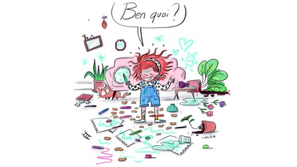 Dessin illustrant le thème de l’apprentissage des excuses © Isacile