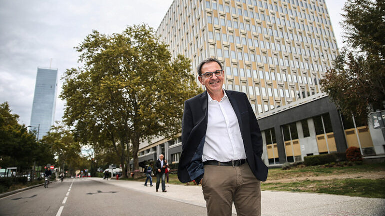 David Kimelfeld, à Lyon, en octobre 2019 © Antoine Merlet