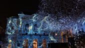 Lightning Cloud, de Jérôme Donna, place des Célestins – Fête des lumières 2019 © Muriel Chaulet / Ville de Lyon