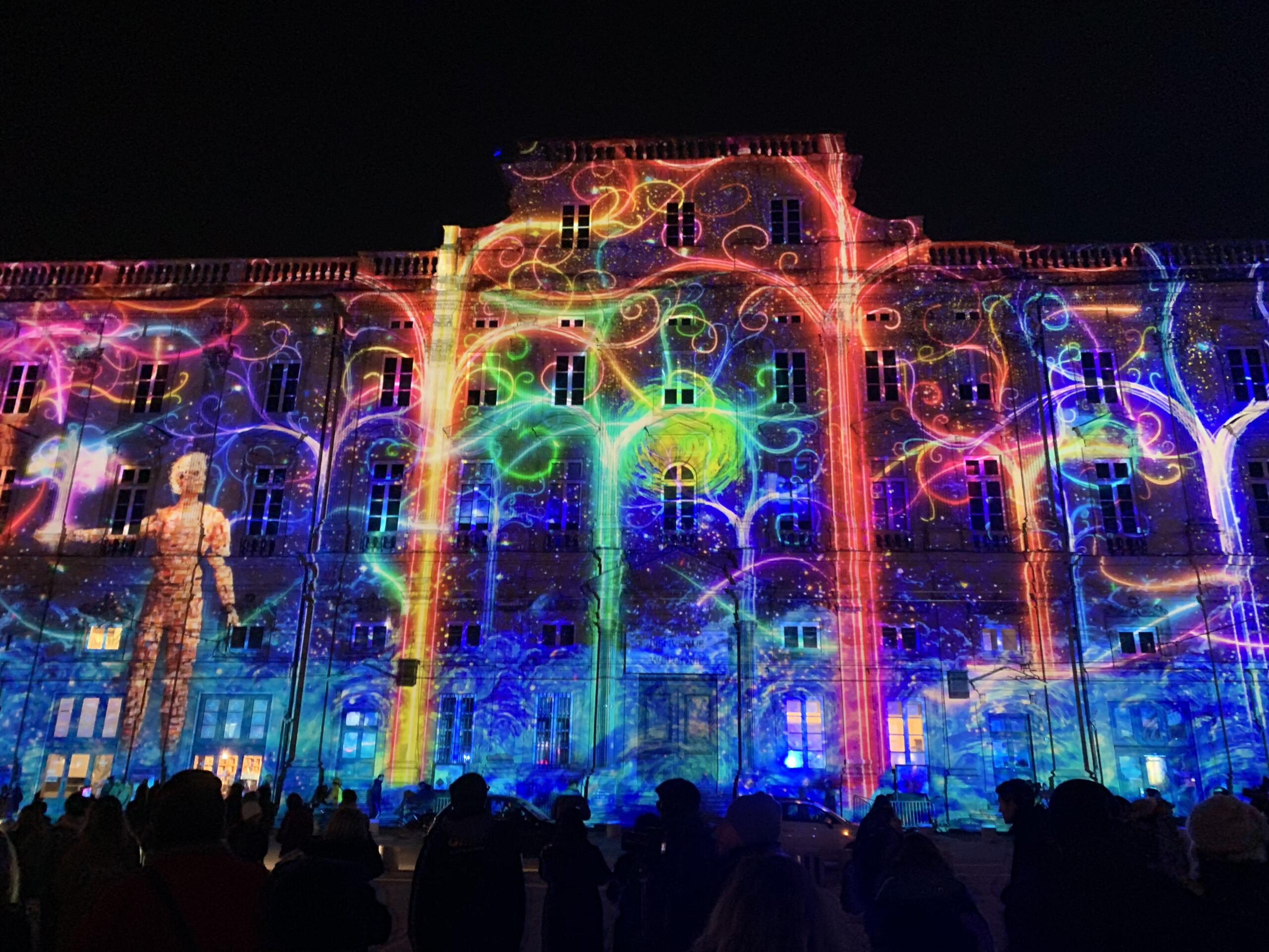 La fête des lumières à Lyon