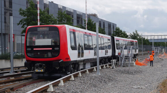 Nouvelle rame du métro B © Sytral 2019