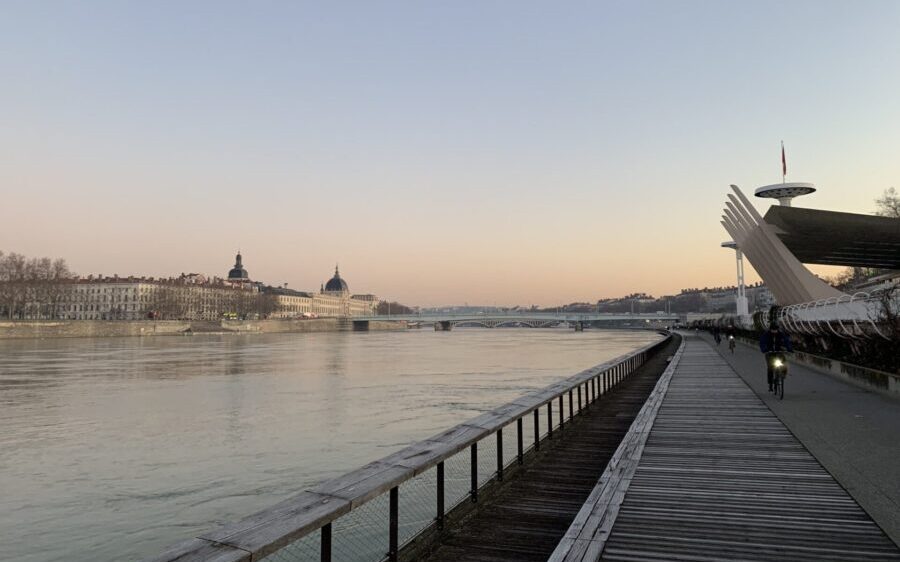 Berges du Rhône à Lyon