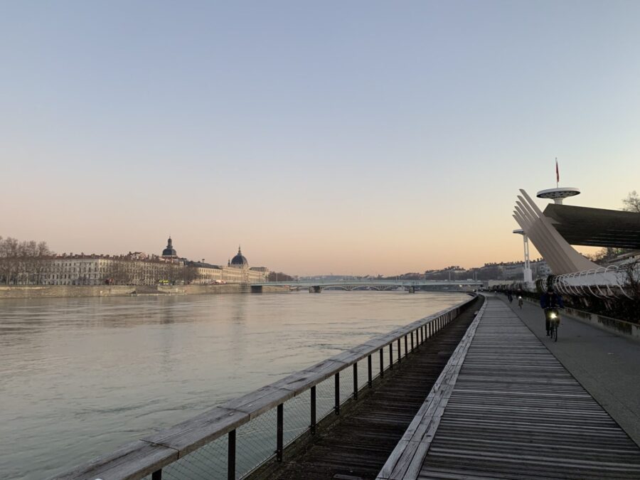 Berges du Rhône à Lyon