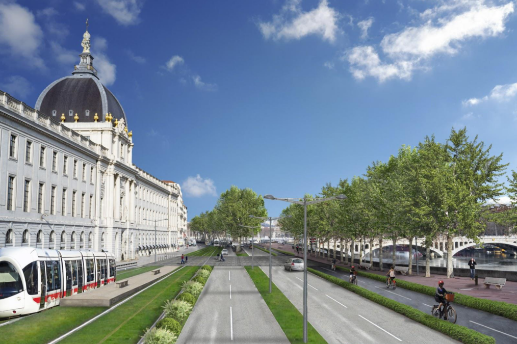 Le projet de tramway des écologistes