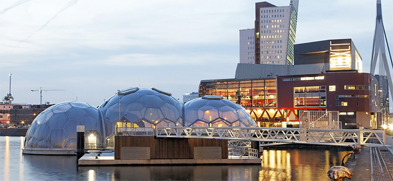 Pavillon flottant de Rotterdam