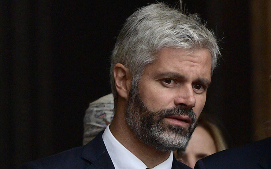 Laurent Wauquiez, président LR de la région Auvergne-Rhône-Alpes © AFP