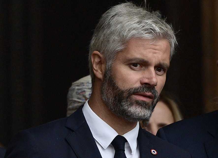 Laurent Wauquiez, président LR de la région Auvergne-Rhône-Alpes © AFP