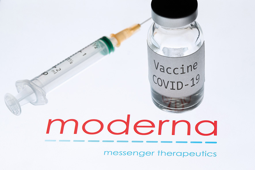 Le vaccin Moderna pourrait être le second mis sur le marché © AFP
