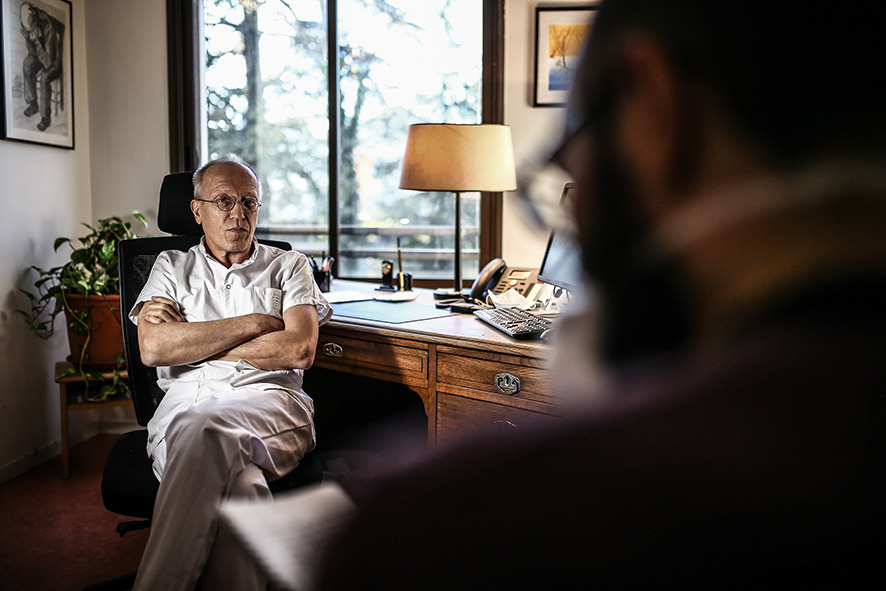 Emmanuel Venet, psychiatre au Vinatier © Antoine Merlet