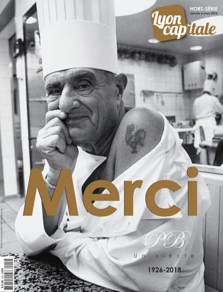 La couverture du hors-série de Lyon Capitale consacrée à Paul Bocuse