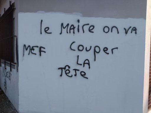 Métropole de Lyon : un adolescent interpellé pour des tags menaçant de mort le maire de Rillieux |
