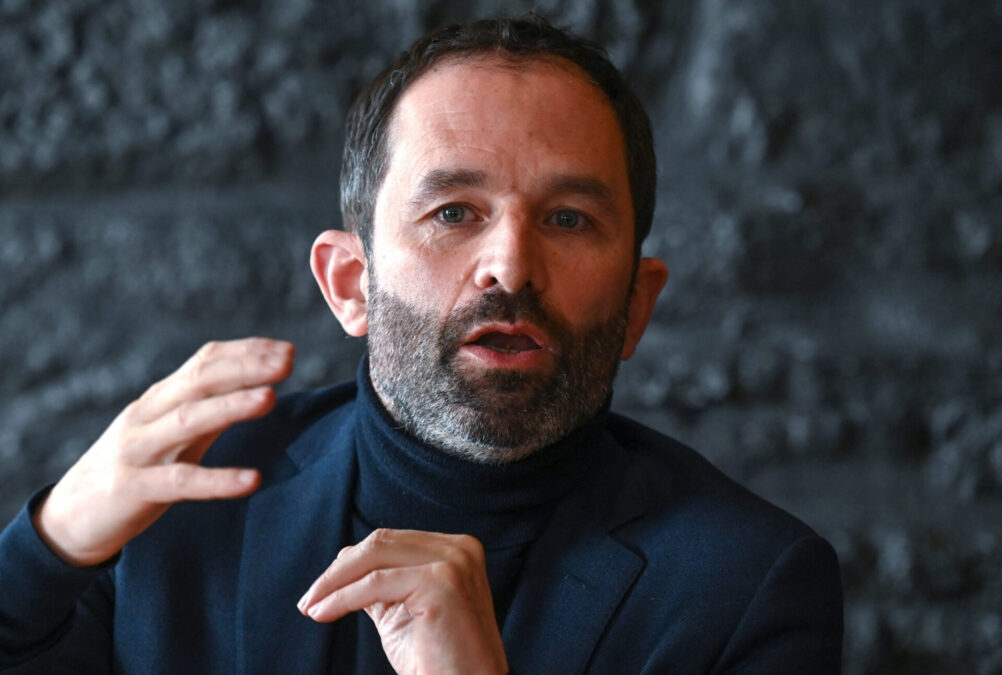 Benoît Hamon, à Lyon