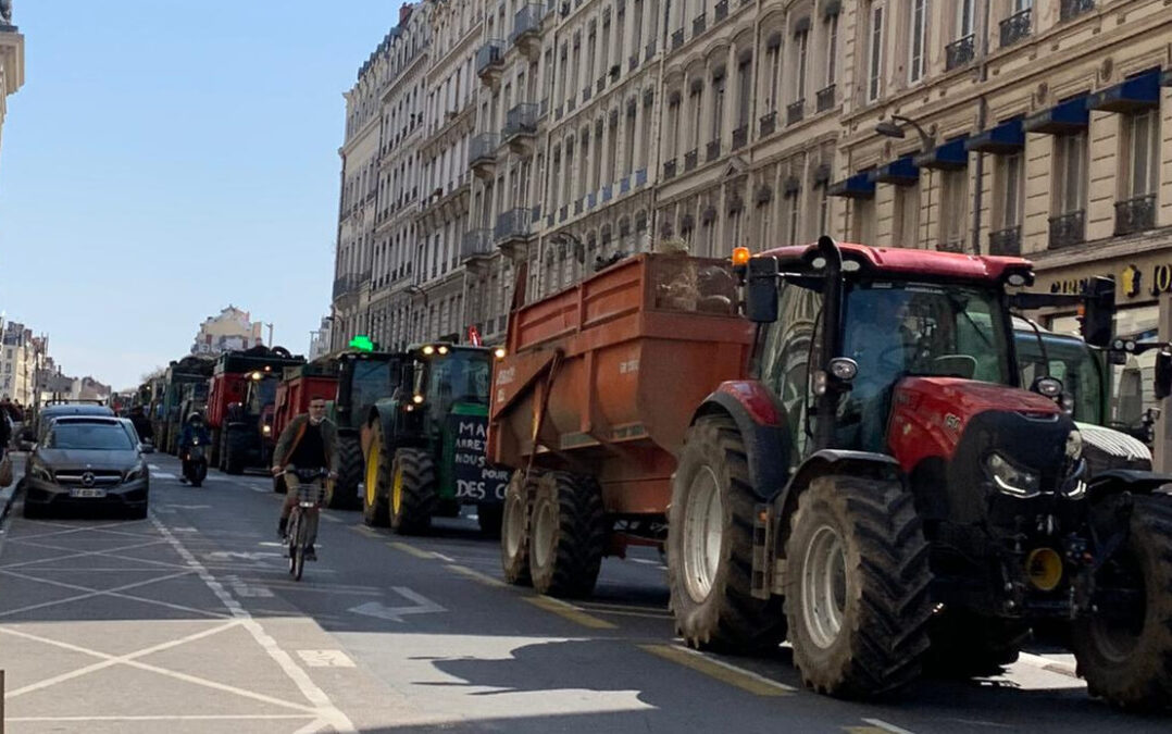 Les agriculteurs manifesteront à 14h30