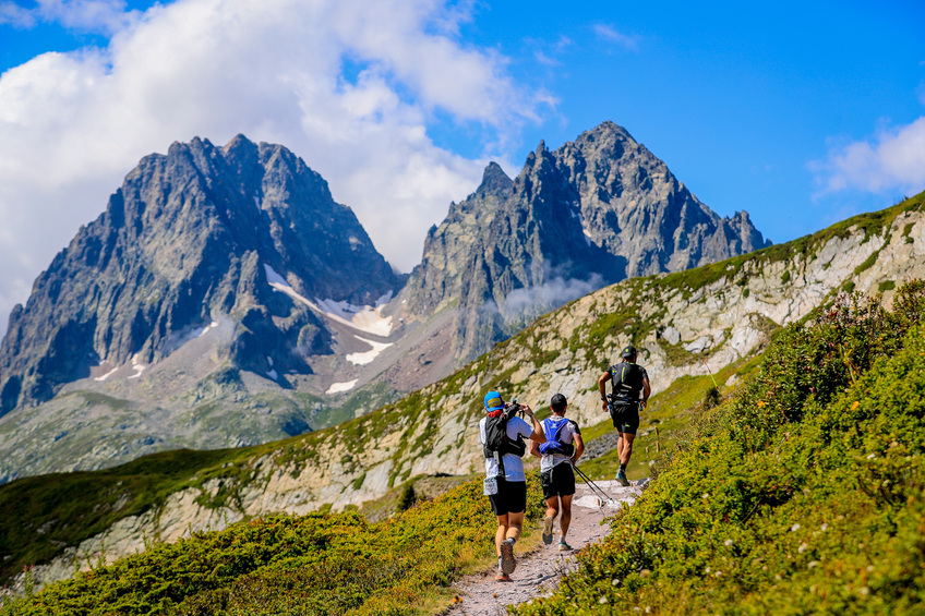 Sur les sentiers de l'UTMB