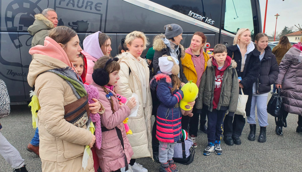 Alors que les premiers réfugiés ukrainiens arrive en France, la Drôme se mobilise pour les accueillir.©Facebook - Mairie de Saint Pierre de Chandieu