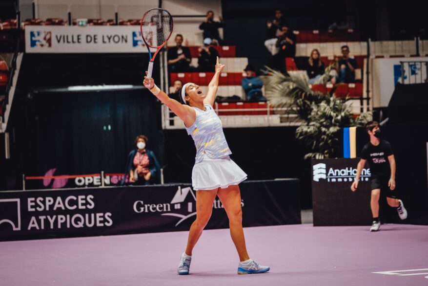 Caroline Garcia a remporté son premier titre sur le circuit WTA en simple depuis 2019.