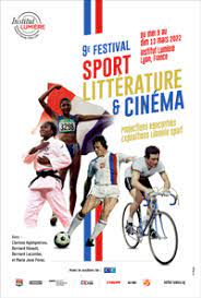 Affiche de la 9ème édition du festival "sport, littérature et cinéma"© institut lumière