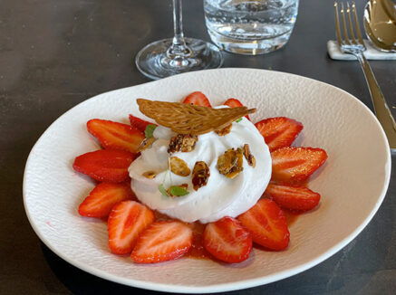 Le restaurant Bulle, à Lyon, sur la colline de Fourvière