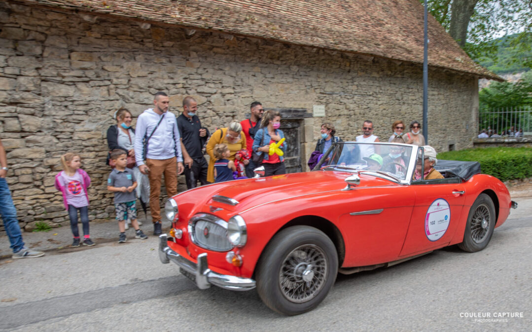 Voiture de collection pour le Rallye du Coeur