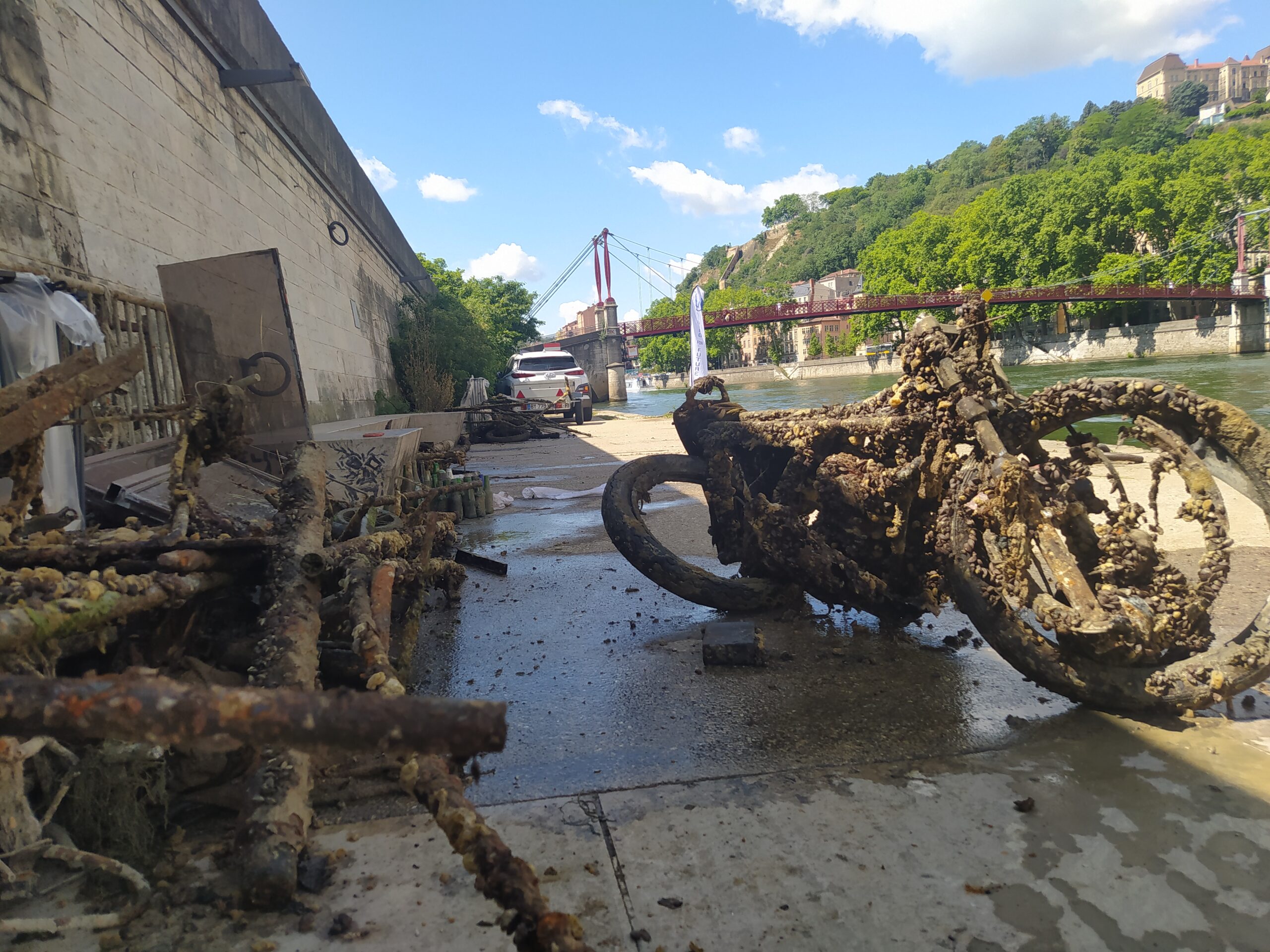 Déchets vieux Lyon 