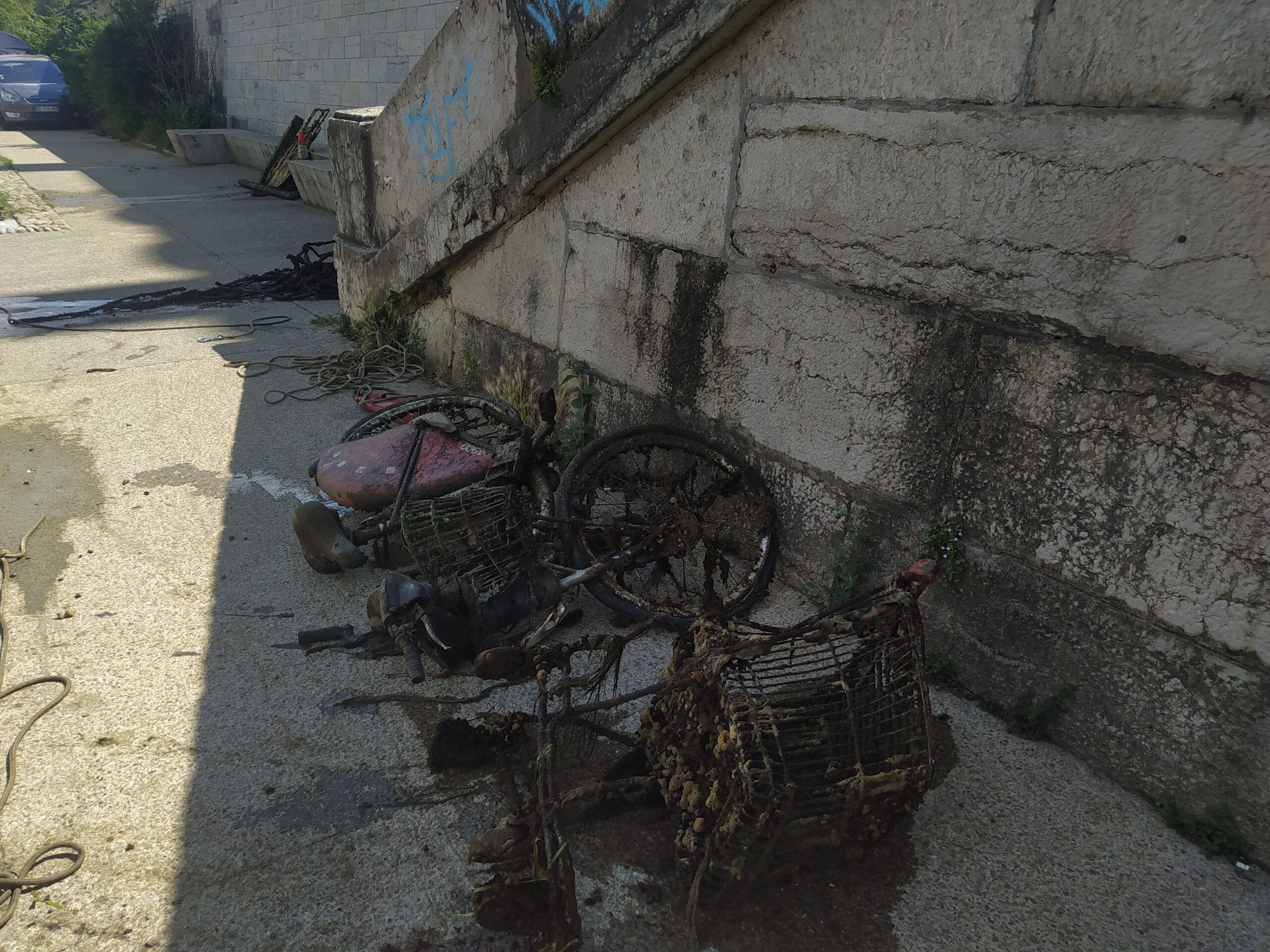 Déchets vieux Lyon